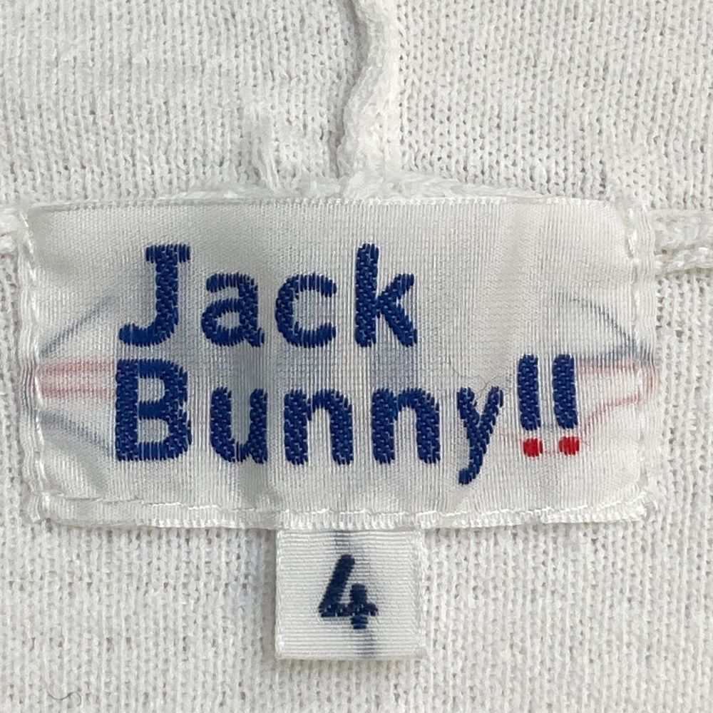 サイズ：4 JACK BUNNY ジャックバニー フード付 ニット ジップ