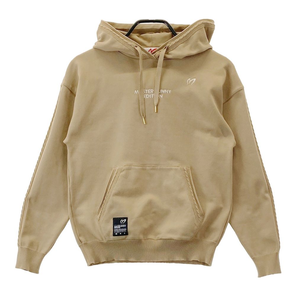サイズ 0 MASTER BUNNY EDITION マスターバニーエディション 長袖 ニットパーカー ベージュ系 240101556653 ゴルフウェア レディース ストスト