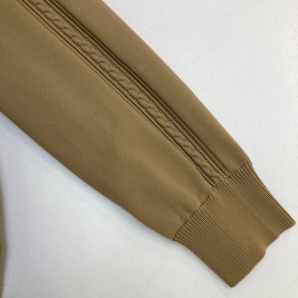  サイズ 0 MASTER BUNNY EDITION マスターバニーエディション 長袖 ニットパーカー ベージュ系 ゴルフウェア レディース ストスト セーター トレーナー レディースウェア