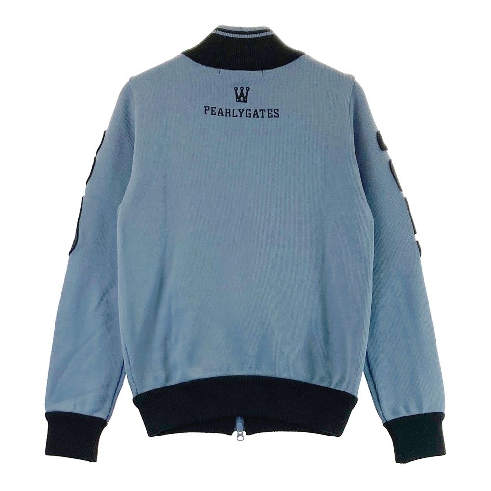 サイズ：0 PEARLY GATES パーリーゲイツ 25周年 ニットジャケット 良い
