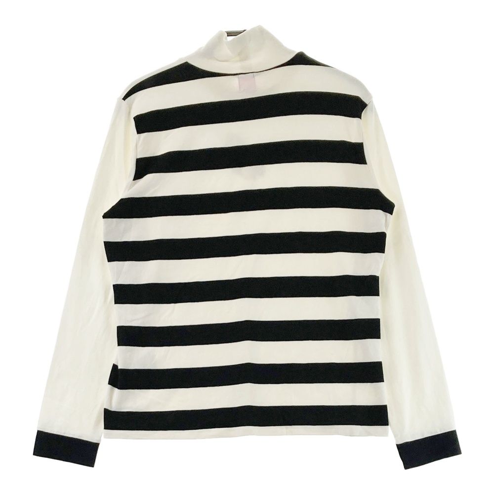 サイズ：40 ARCHIVIO アルチビオ ハイネック 長袖Tシャツ ビーズ刺繍