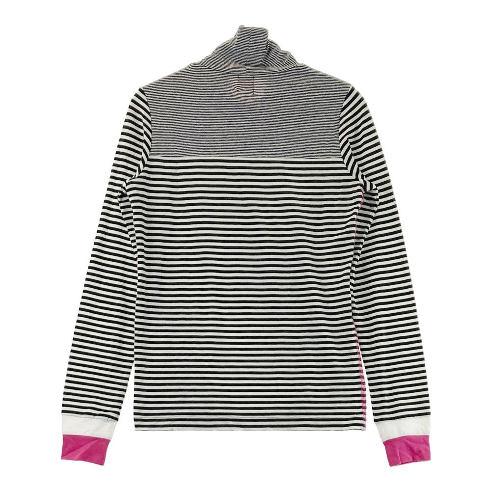 サイズ：36 ARCHIVIO アルチビオ タートルネック 長袖Tシャツ ボーダー