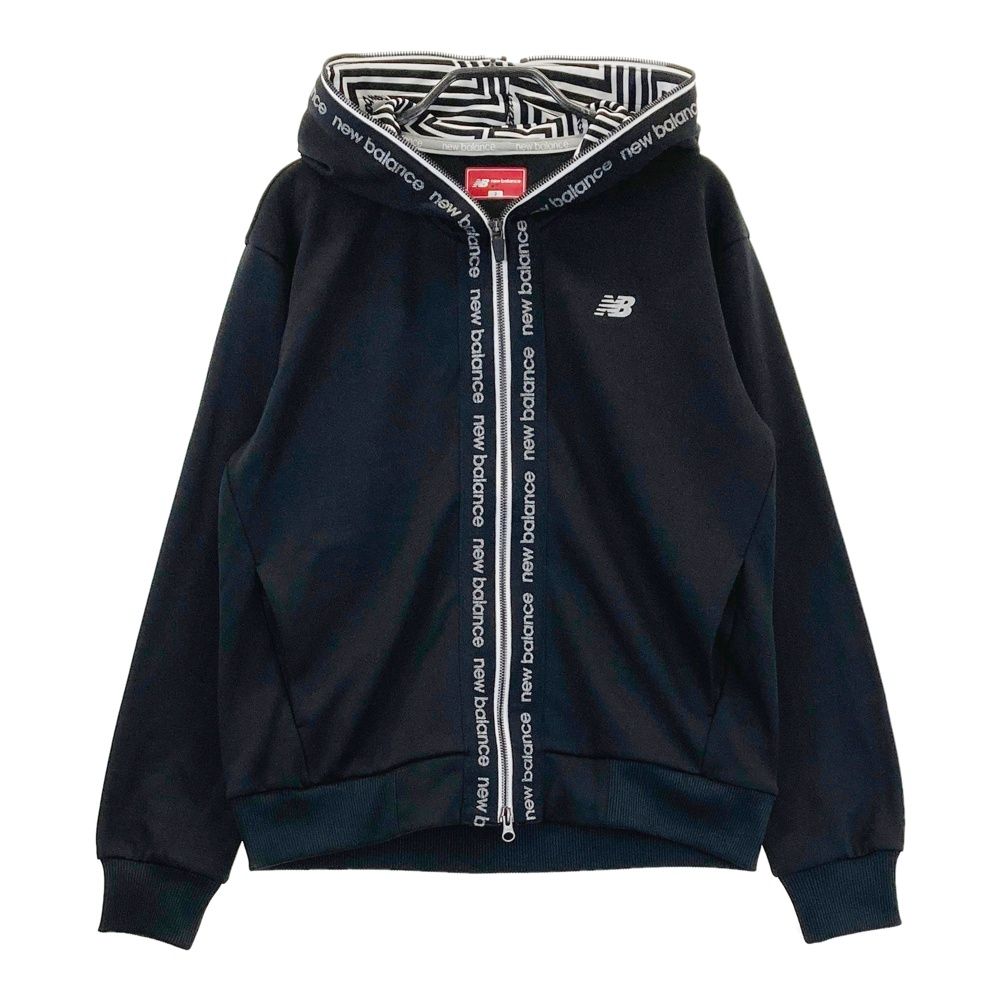 サイズ 2 NEW BALANCE GOLF ニューバランス モデル ジップパーカー ブラック系 241003000650 ゴルフウェア レディース ストスト