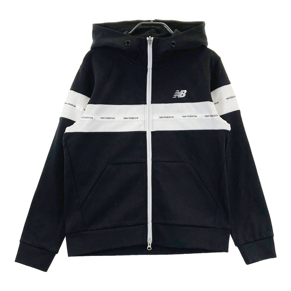 サイズ 2 NEW BALANCE GOLF ニューバランス モデル ジップパーカー ブラック系 241003000652 ゴルフウェア レディース ストスト