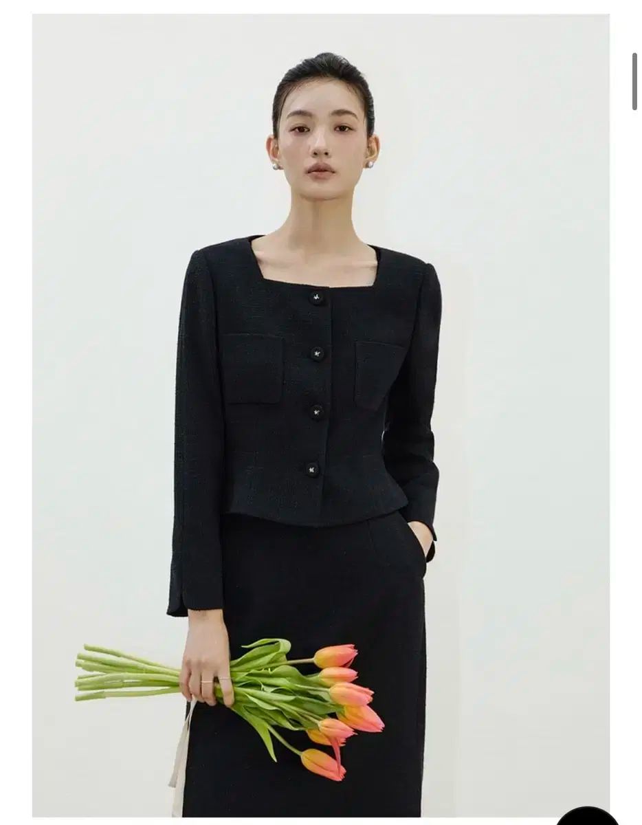 イッミシャ ペプラム セットアップ ジャケット