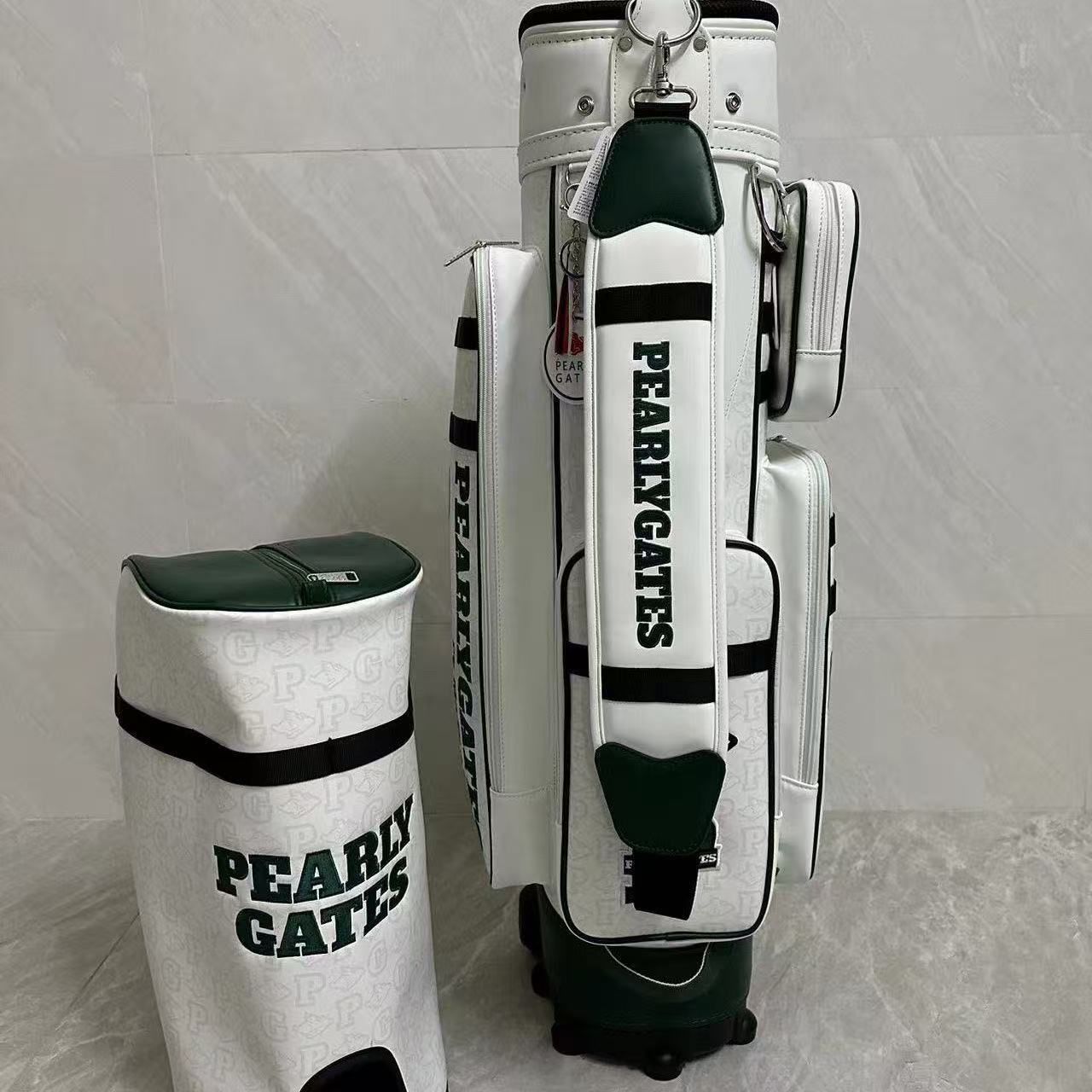 PEARLYGATEES ゴルフショルダーバッグ プルロッドバッグ クラブバッグ