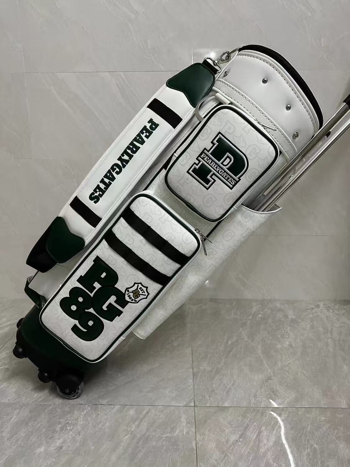  PEARLYGATEES ゴルフショルダーバッグ プルロッドバッグ クラブバッグ ゴルフシューズ ゴルフバッグ キャディバッグ ゴルフ