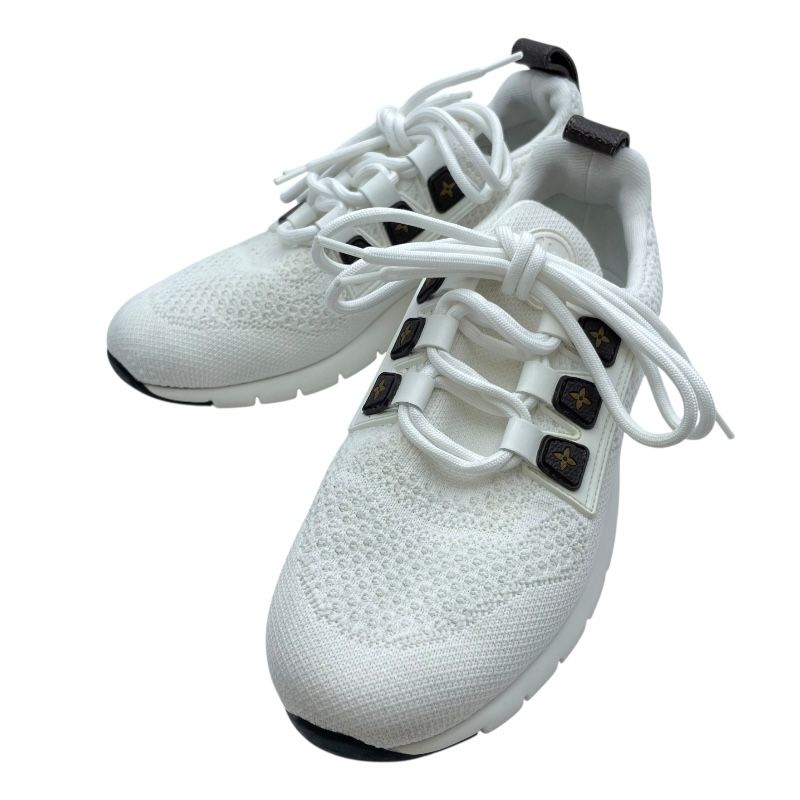 ルイ ヴィトン LOUIS VUITTON アフターゲームライン ローカットスニーカー ホワイト レディース スニーカー