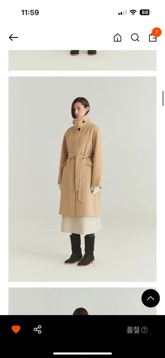 ルバ ハンドメイド アンゴラ バルマカーン コート