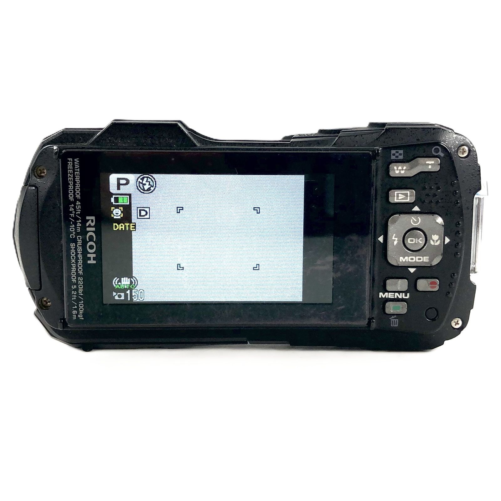 RICOH リコー WG-60 レンズ WIDE 5x ZOOM コンパクトデジタルカメラ