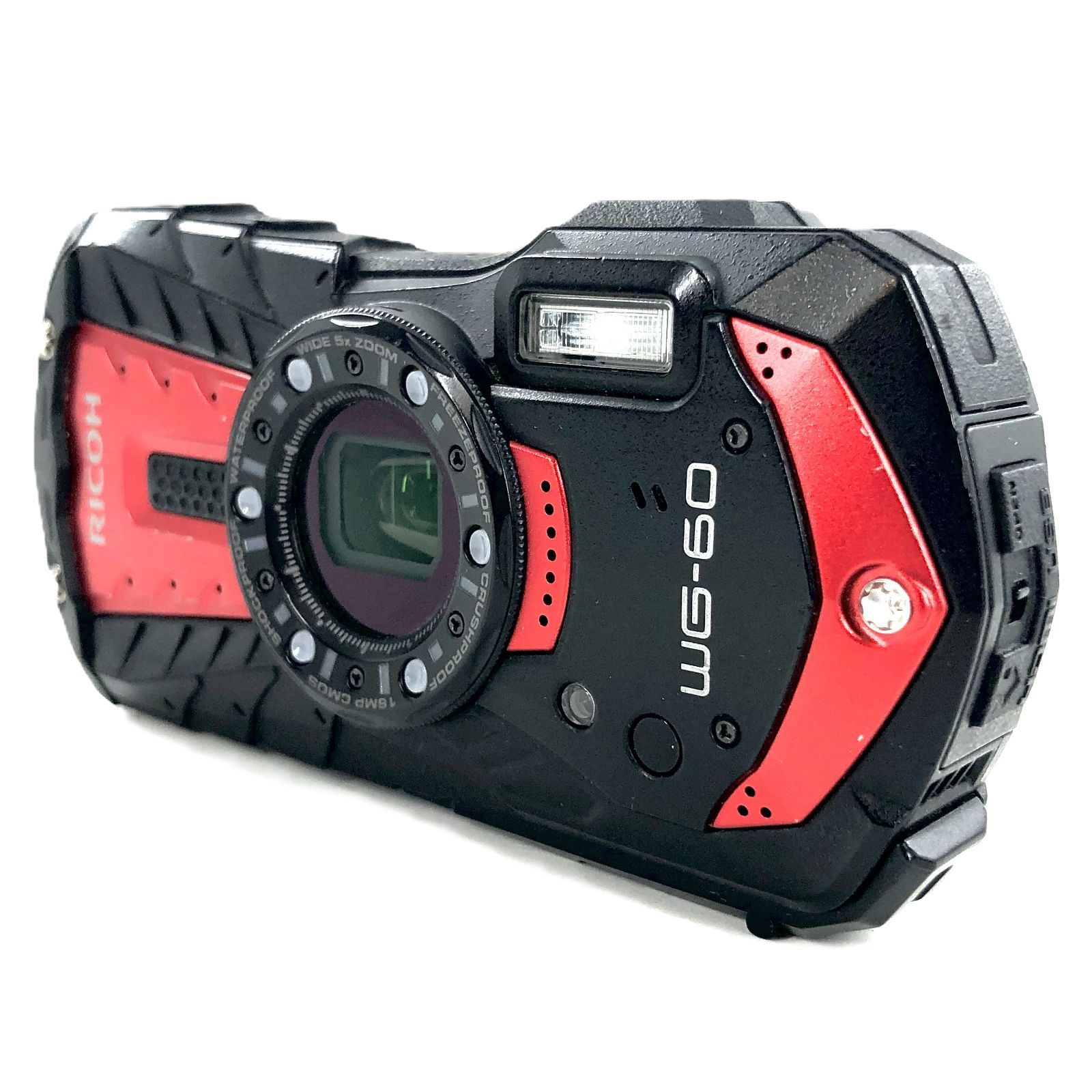 RICOH リコー WG-60 レンズ WIDE 5x ZOOM コンパクトデジタルカメラ