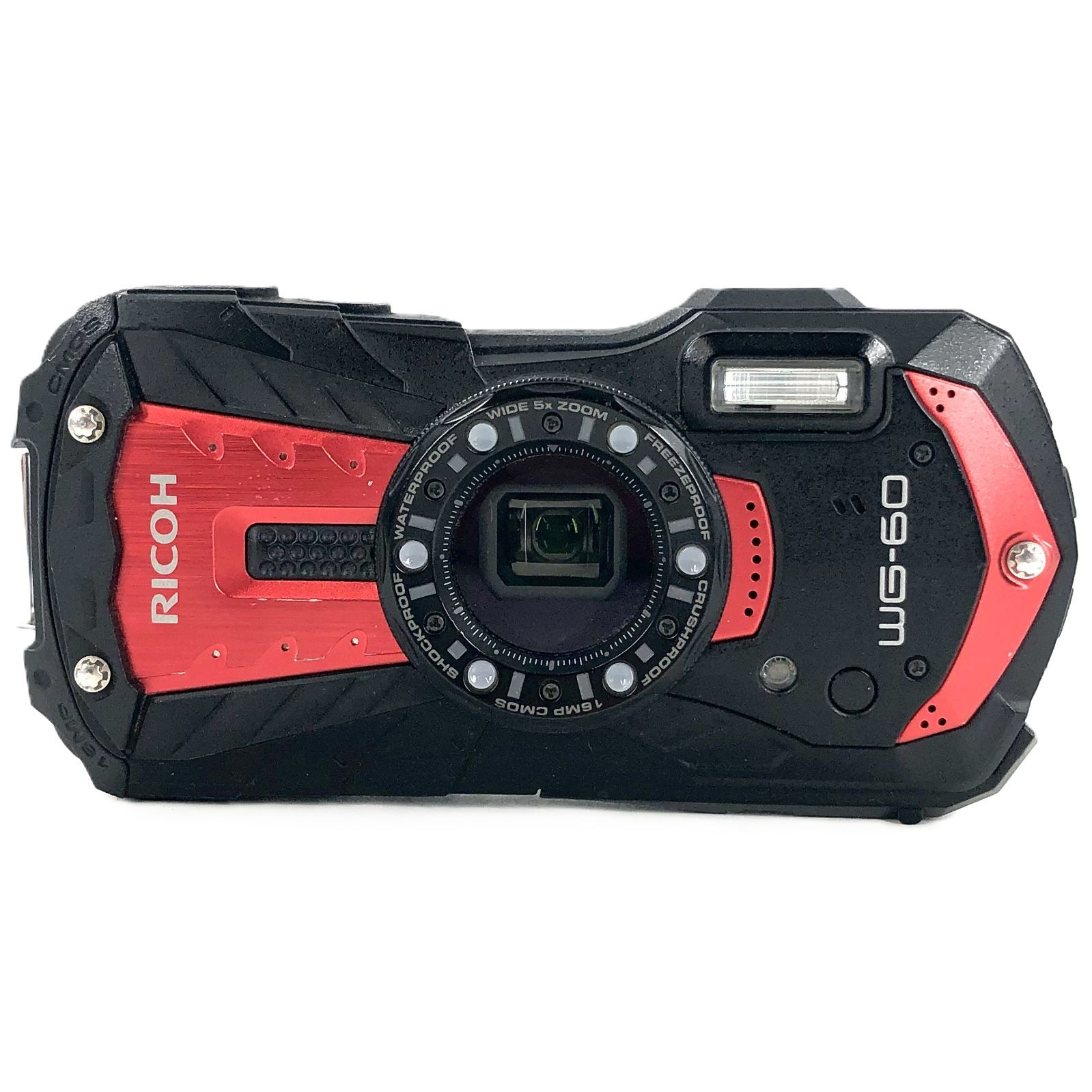 RICOH リコー WG-60 レンズ WIDE 5x ZOOM コンパクトデジタルカメラ 稼働品 PF-430