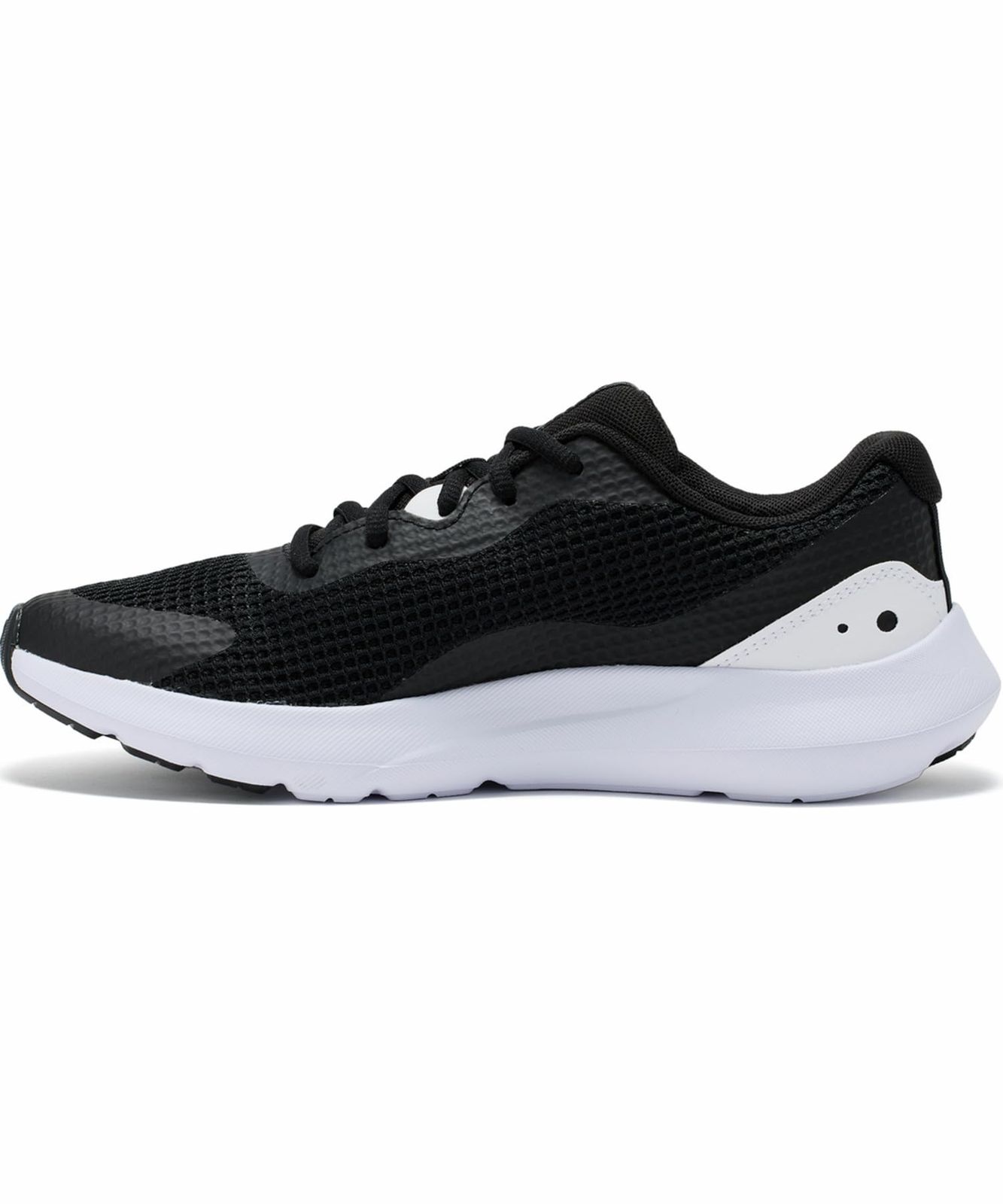 UA Surge 3 Black White White 27.0 cm