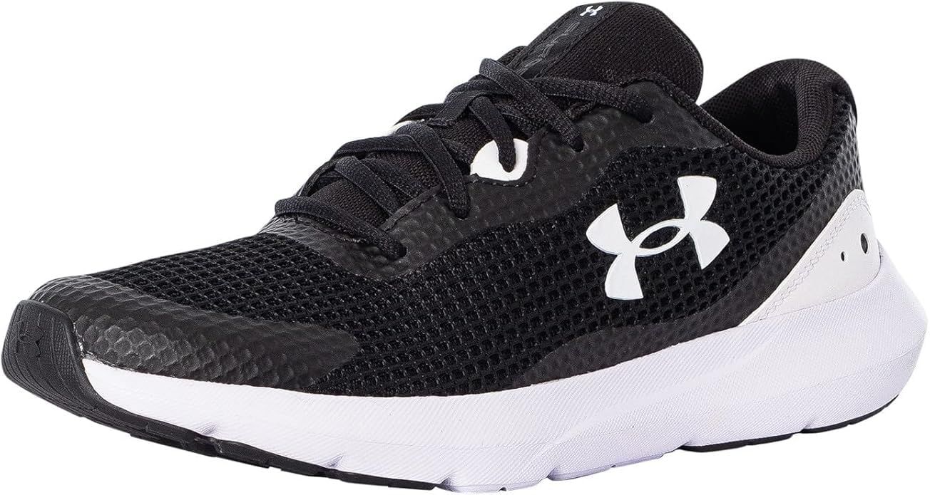 UA Surge 3 Black White 27.0 cm