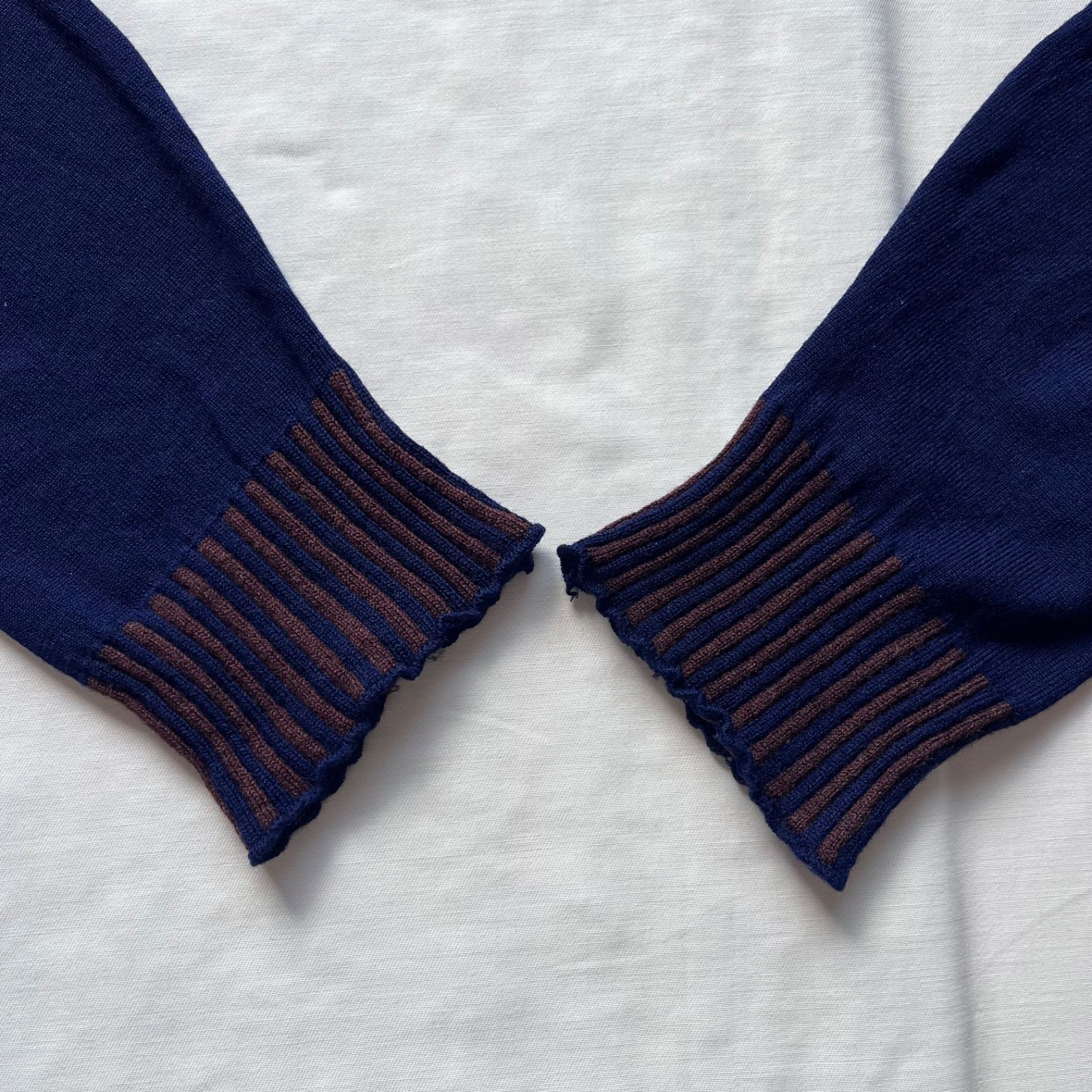 コムデギャルソンシャツ comme des garcons shirt vネックニット 90s