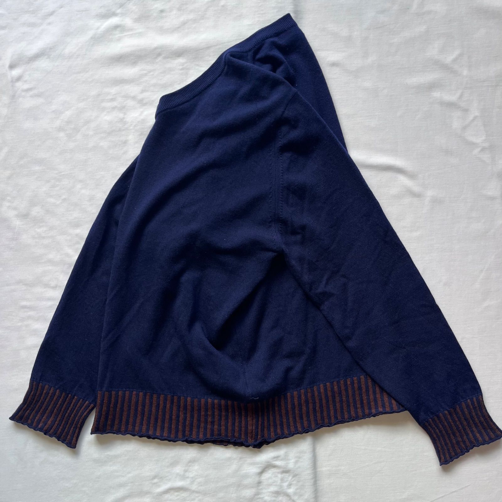 コムデギャルソンシャツ comme des garcons shirt vネックニット 90s