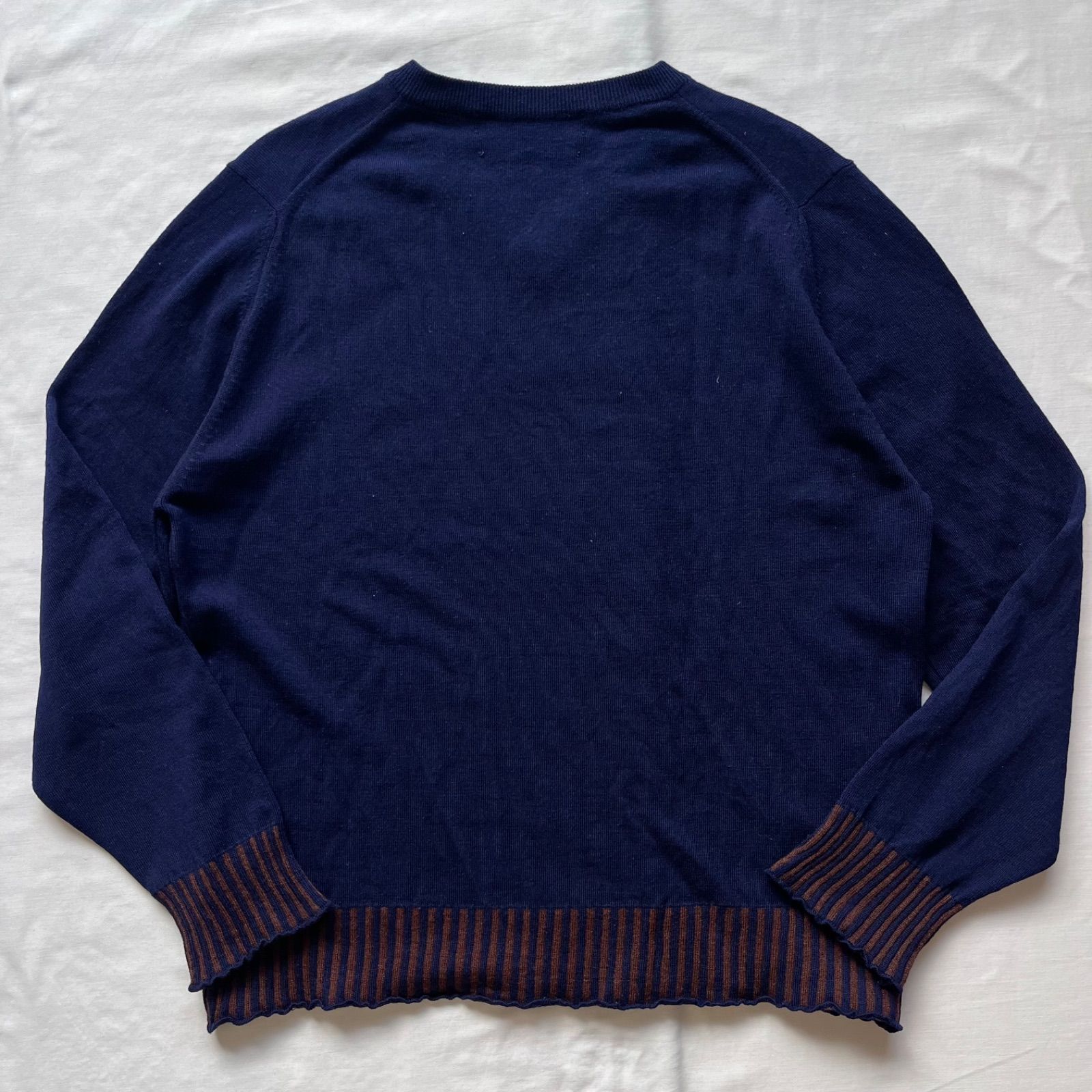 コムデギャルソンシャツ comme des garcons shirt vネックニット 90s 