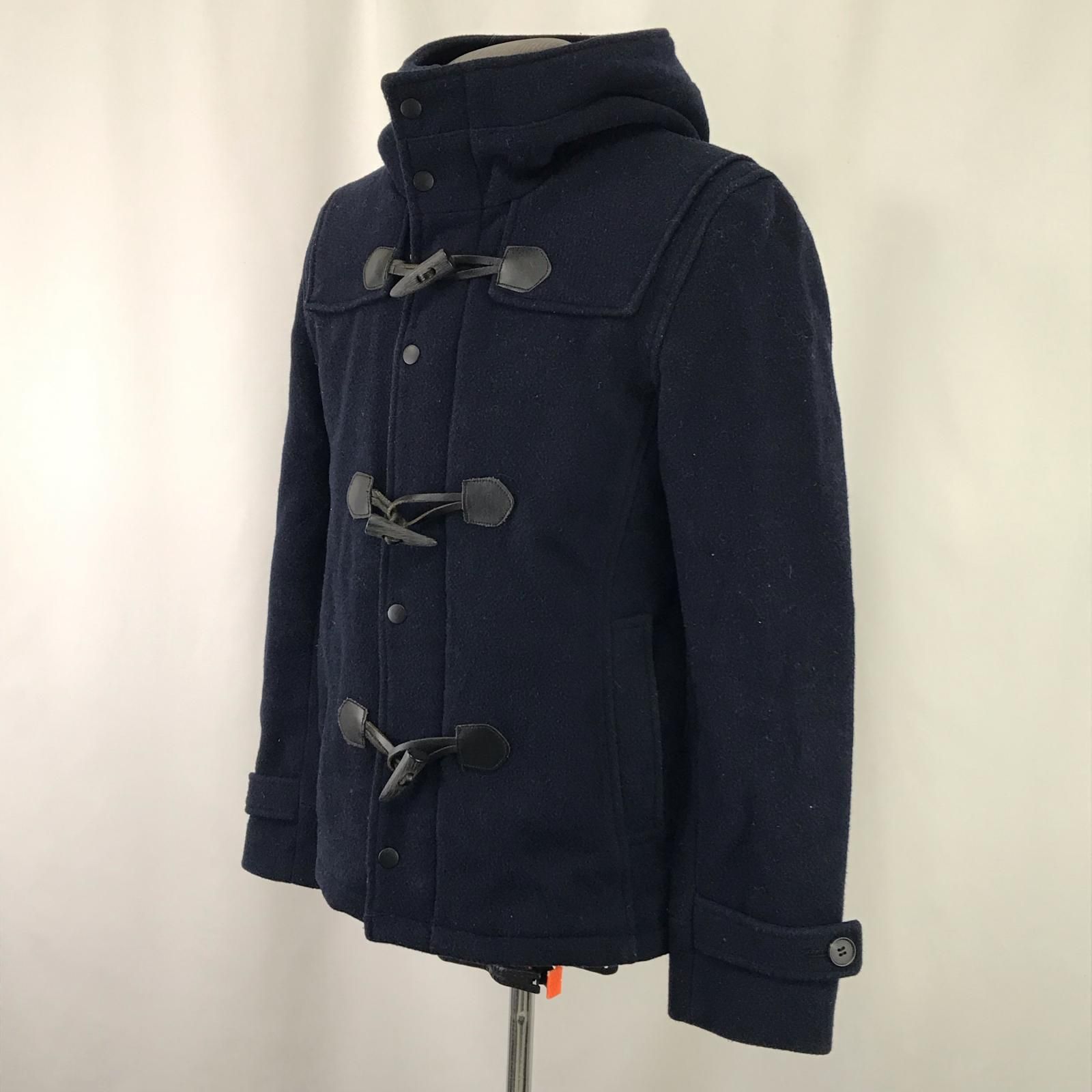 HARE【ハレ】ショート丈/ダッフルコート【メンズL/ネイビー/navy 