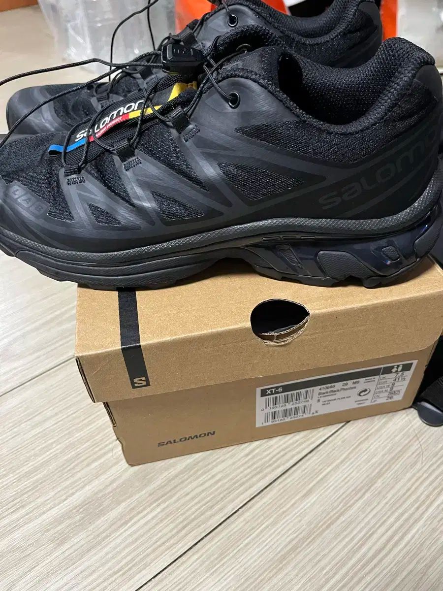  SALOMON サロモン XT 6 ADV ブラック スニーカー 登山靴 トレッキングシューズ アウトドアシューズ