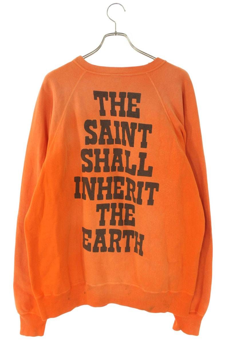 セントマイケル SM-A23-0000-023 エイジング加工クルーネック