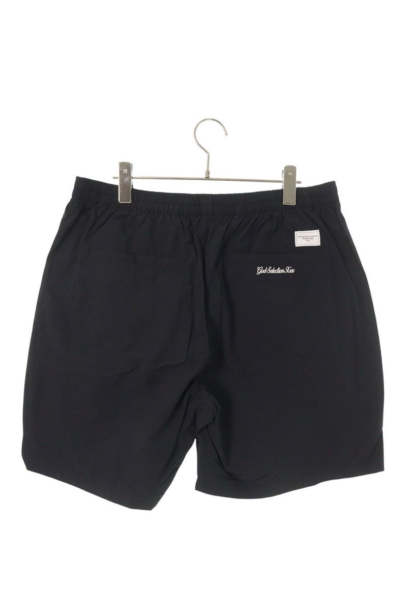 ゴッドセレクショントリプルエックス ロゴワッペンナイロンハーフ