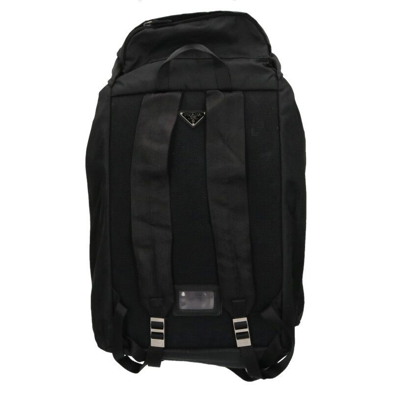 PRADA プラダ バックパック リュックサック 三角ロゴ ナイロン 黒 大