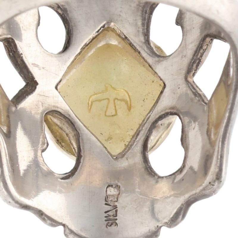 ゴローズ 大金メタル付きキャスト リング メンズ 18号 - メルカリ