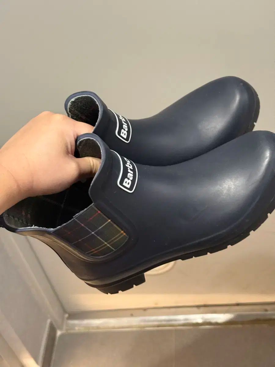 BARBOUR チェルシー レインブーツ ネイビー uk 250