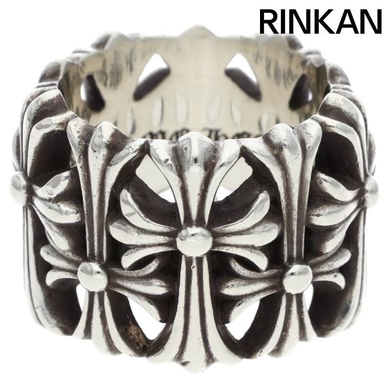 クロムハーツ CEMETERY セメタリークロス シルバーリング メンズ 18.5号