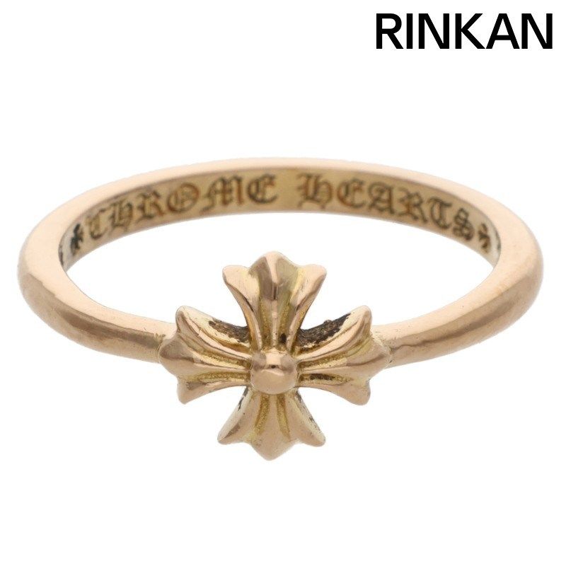 クロムハーツ 22K BBBLGM CH PLS 22KバブルガムCHプラス ゴールドリング メンズ 5号