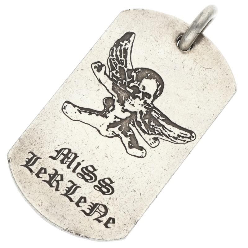 クロムハーツ D/TAG LRG FOTI/フォティドッグタグ シルバーネックレス