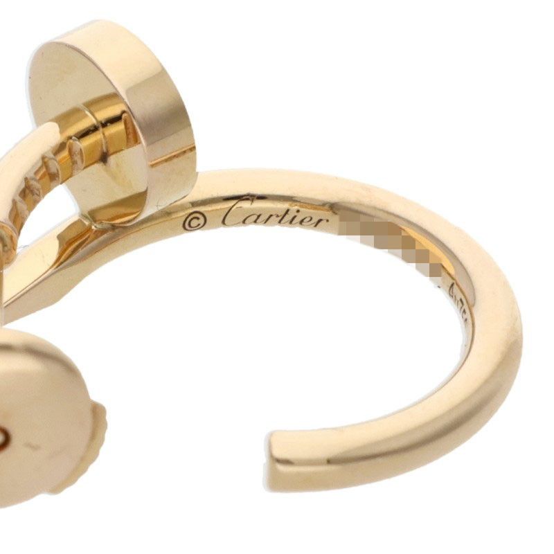 カルティエ ジュストアンクル JUSTE UN CLOU K18PGピアス メンズ