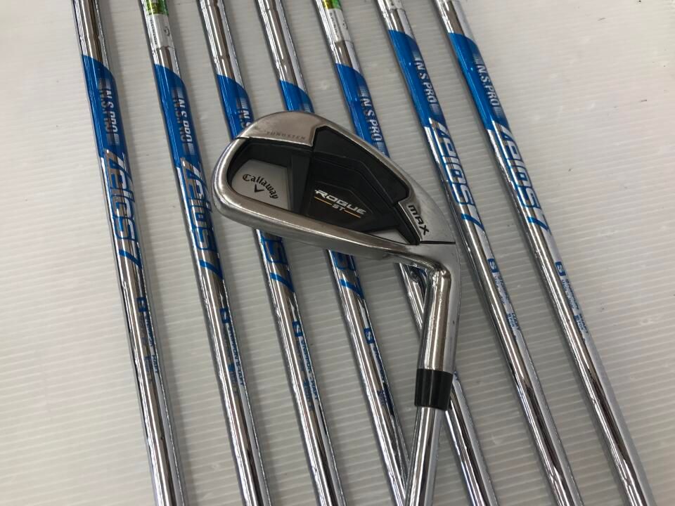 ROGUE ST MAX S NSプロ Zelos 7 アイアンセット キャロウェイ 最短