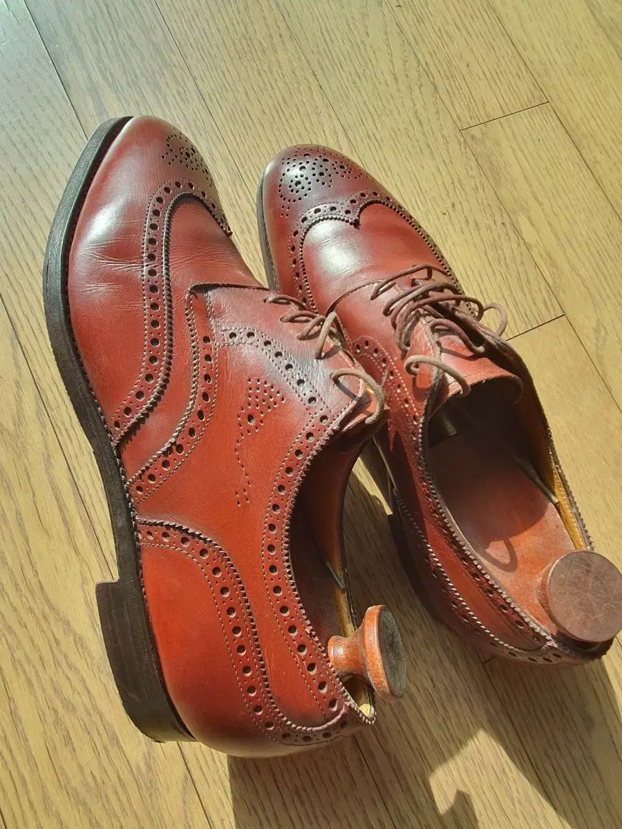  エドワード グリーン ウイングチップ 7 E ローファー ブーツ 革靴