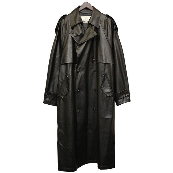 PRANK PROJECT プランクプロジェクト Synthetic Leather Trench Coat フェイクレザートレンチコート 31232165101 8054000223367