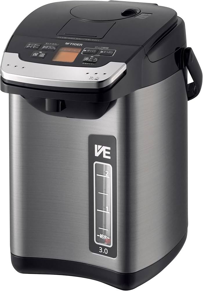 MY 201 電気ポット タイガー魔法瓶 蒸気レスVE電気まほうびん とく子さん PIG H 300