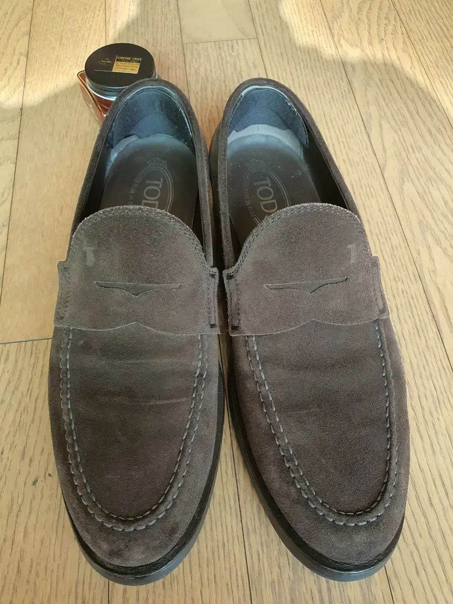 TOD S トッズ スウェード ローファー 7 5