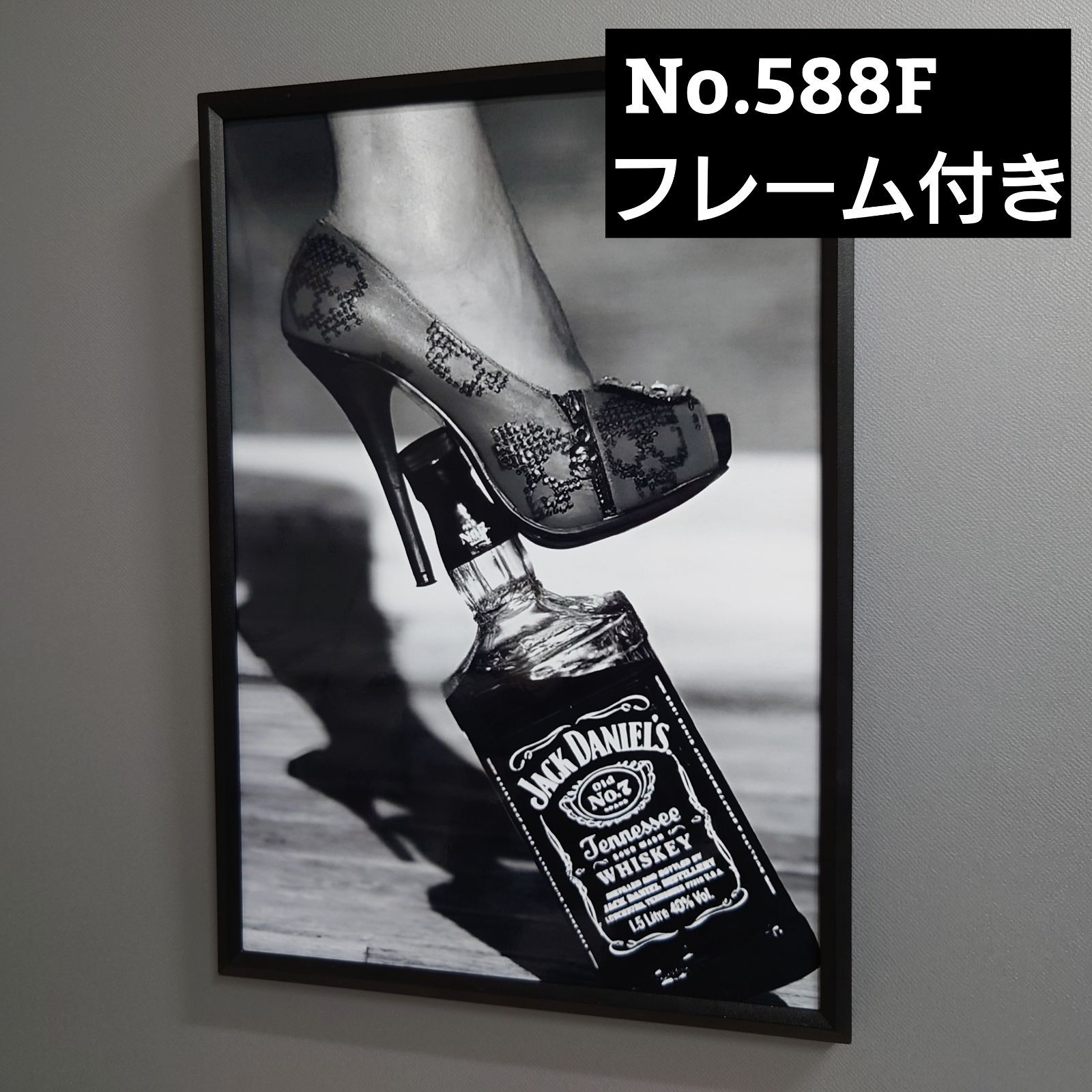 No.588F A4 ジャックダニエル ポスター 写真 アート インテリア
