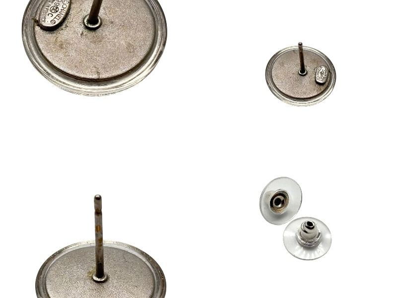 CHANEL シャネル ココマーク ピアス 重量約3g 99C刻印 メタル レジン