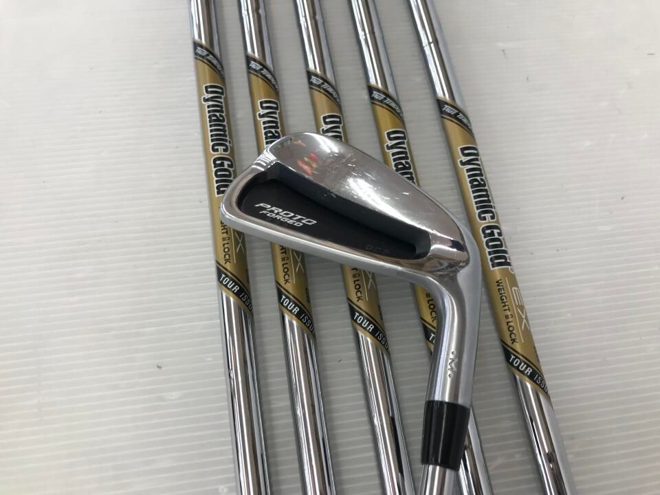 C05 FORGED IRON S200 DG EX WEIGHTLOCK TOURISSUE アイアンセット PROTO-CONCEPT 最短