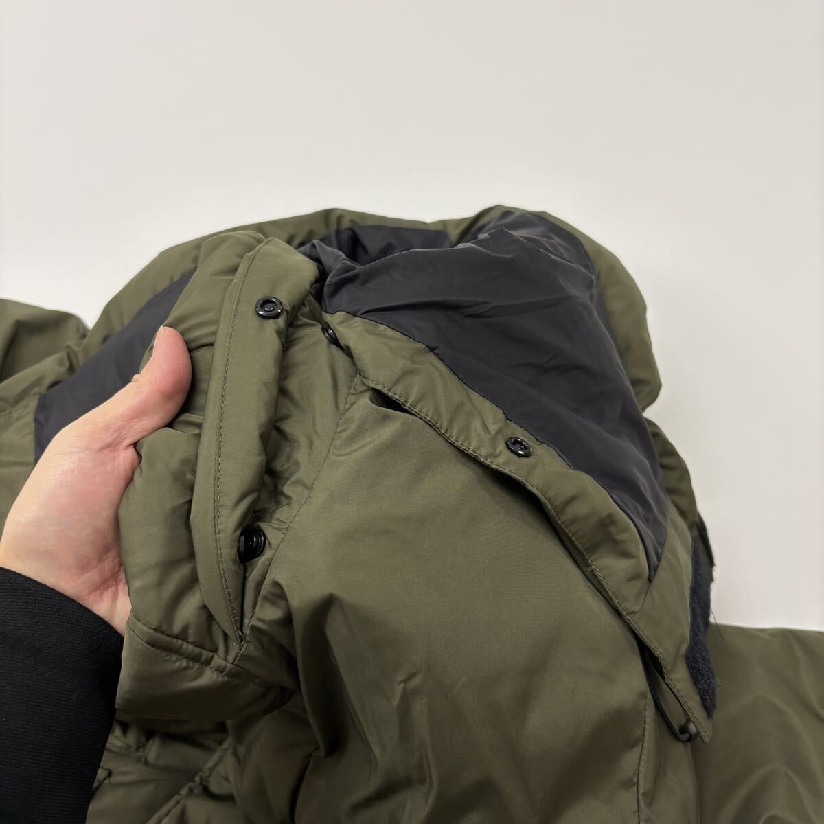yield ミリタリー ダウン ジャケット カーキ 系 サイズ M 711-0020