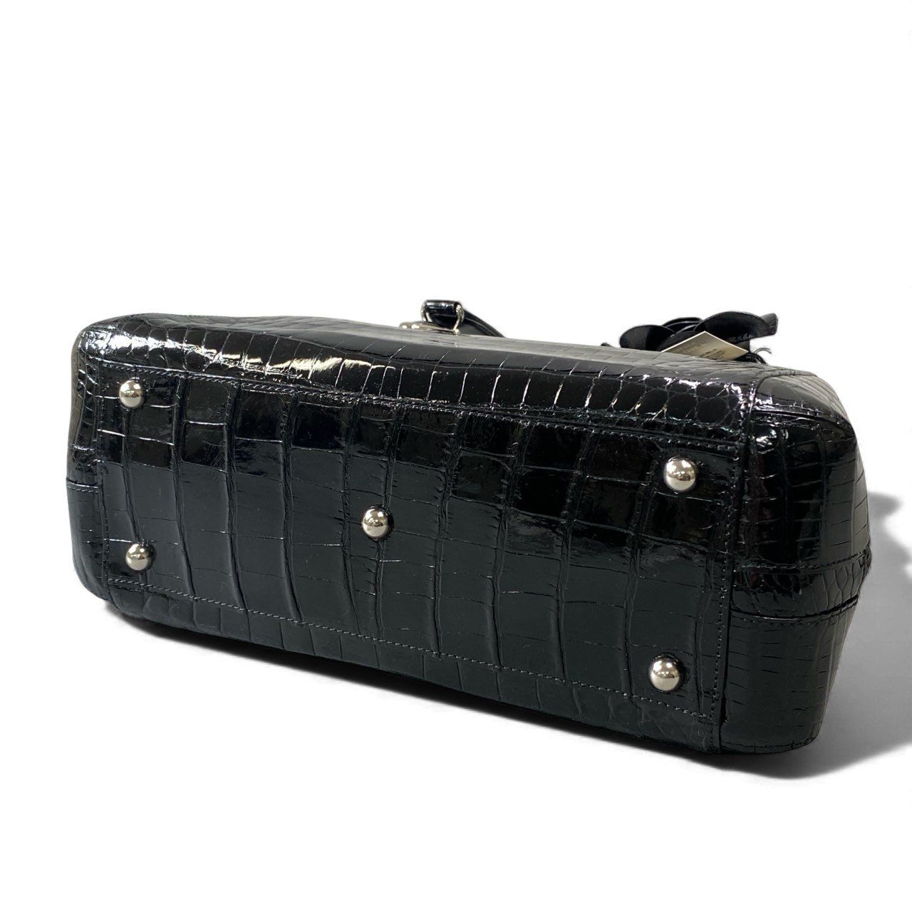 gk16《極美品》 sanpo サンポー JRA認定 シャイニングクロコ