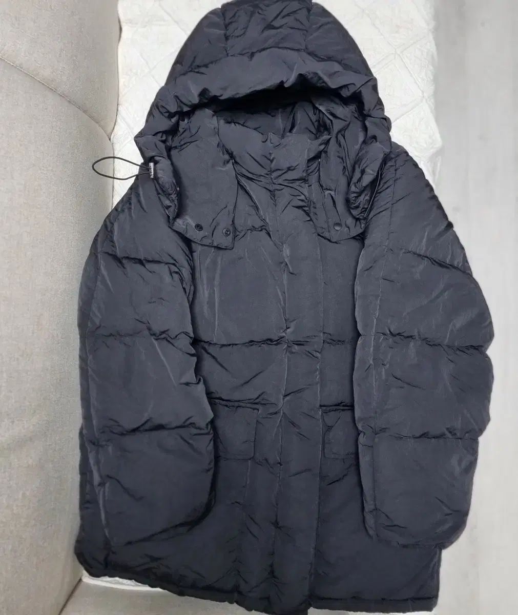 FACADE PATTERN ファサードパターン グース ダウン ラメージュ ダウン ブラック s