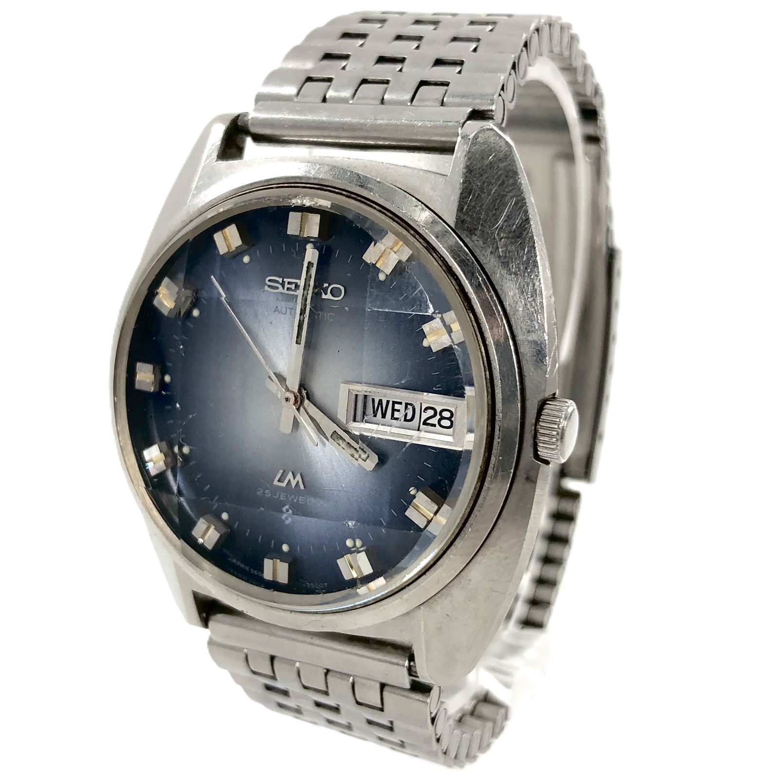 稼働品 腕時計 SEIKO セイコー 5606-7230 LM ロードマチック メンズ