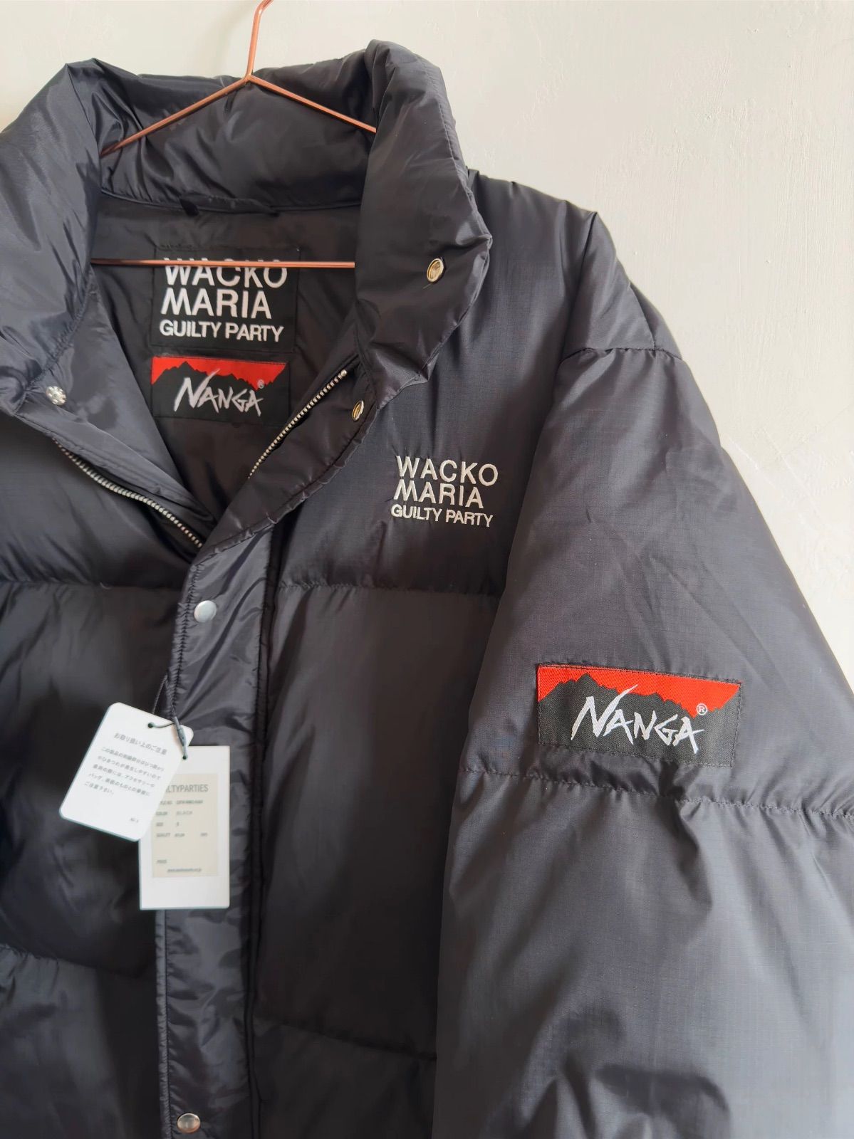 DOWN JACKET ( TYPE-1 ) ワコマリア✖️ナンガ - メルカリ