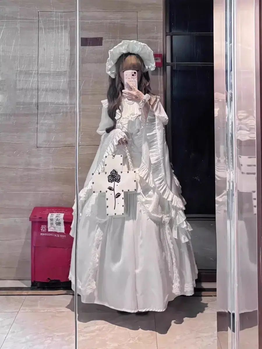 ゴシック ハロウィン ロリータ ファッション シャツ スカート セット