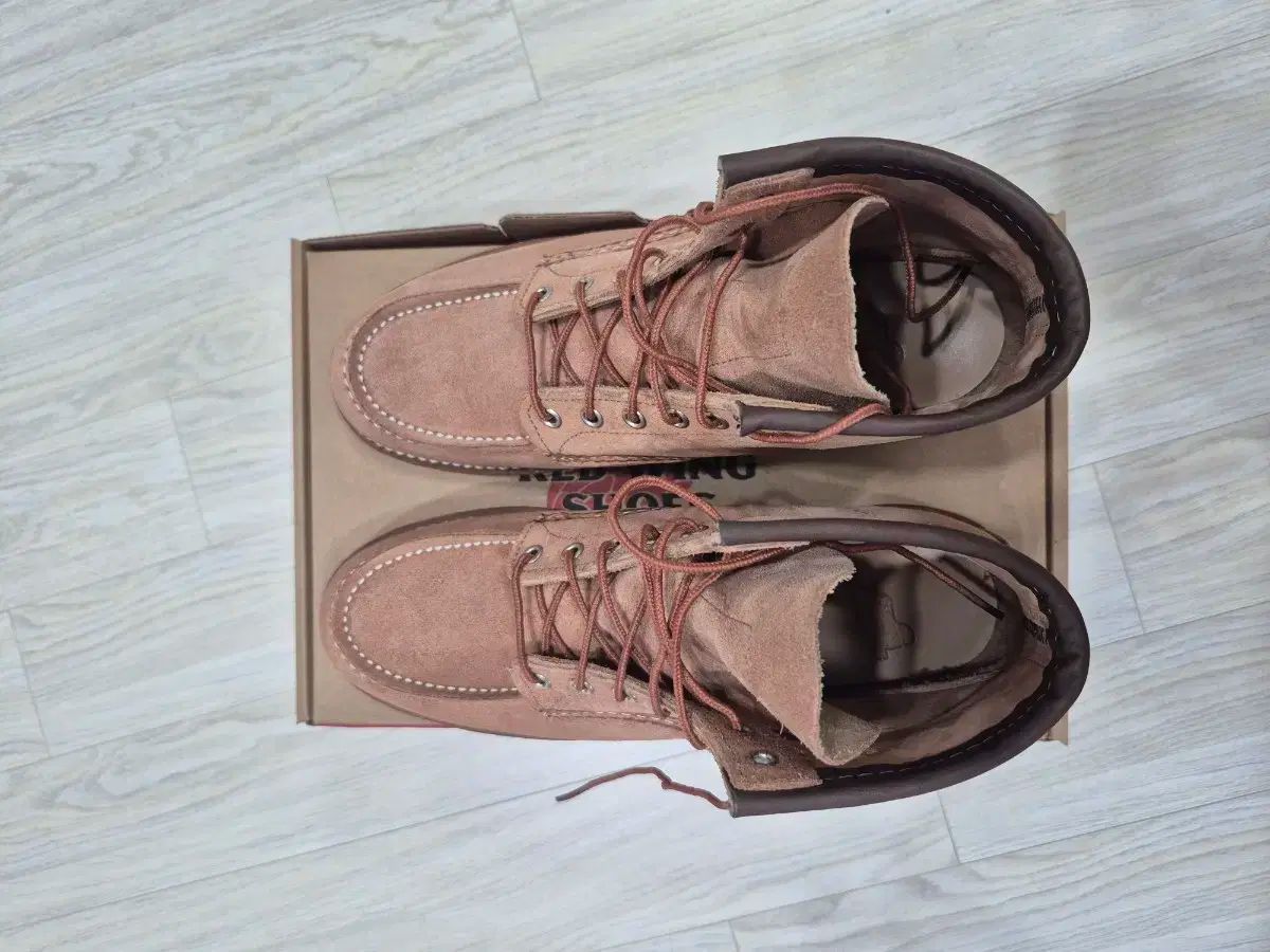 レッドウィング モックトゥ ダスティ ローズ 9D 270