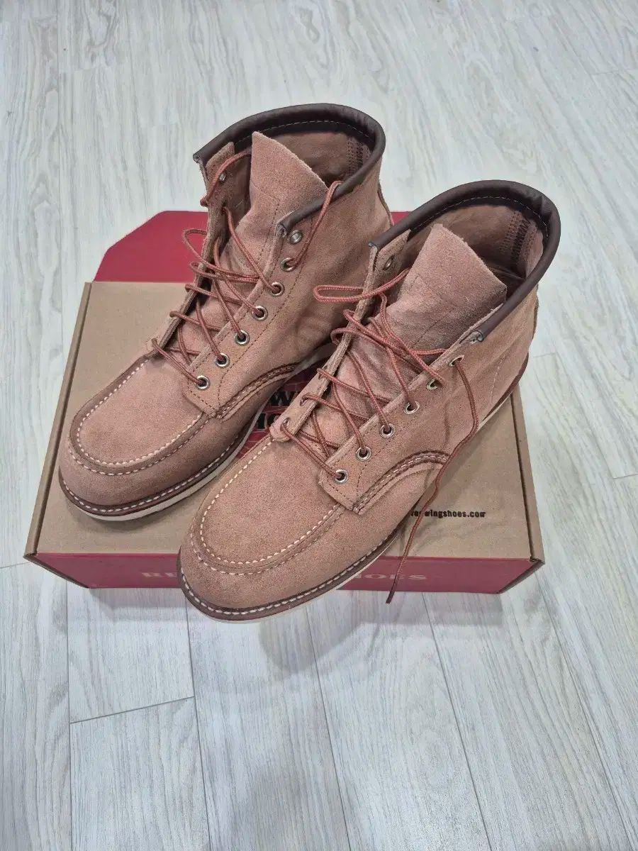 レッドウィング モックトゥ ダスティ ローズ 9D 270
