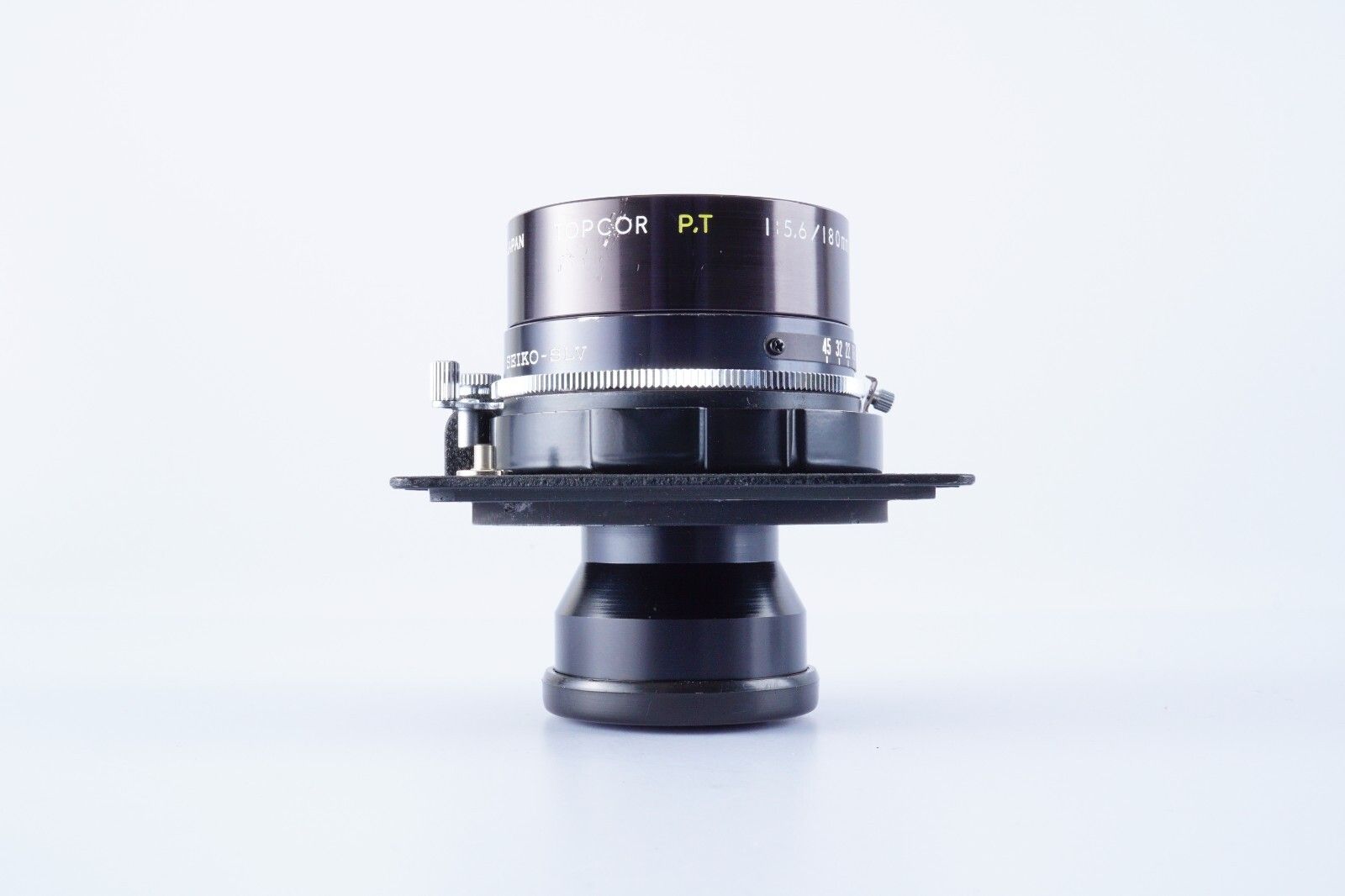 TOPCON トプコン Tokyo Kogaku TOPCOR P.T 180mm F/5.6 Seiko Shutter