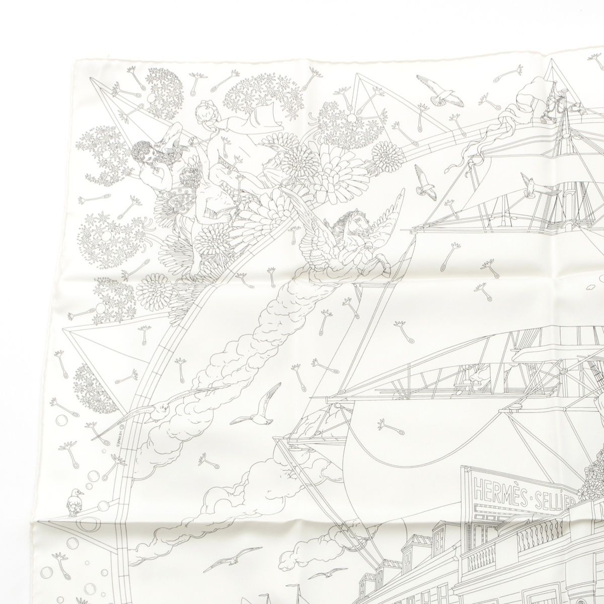 エルメス シルク カレ90 Hermes Flagship エルメス フラッグシップ